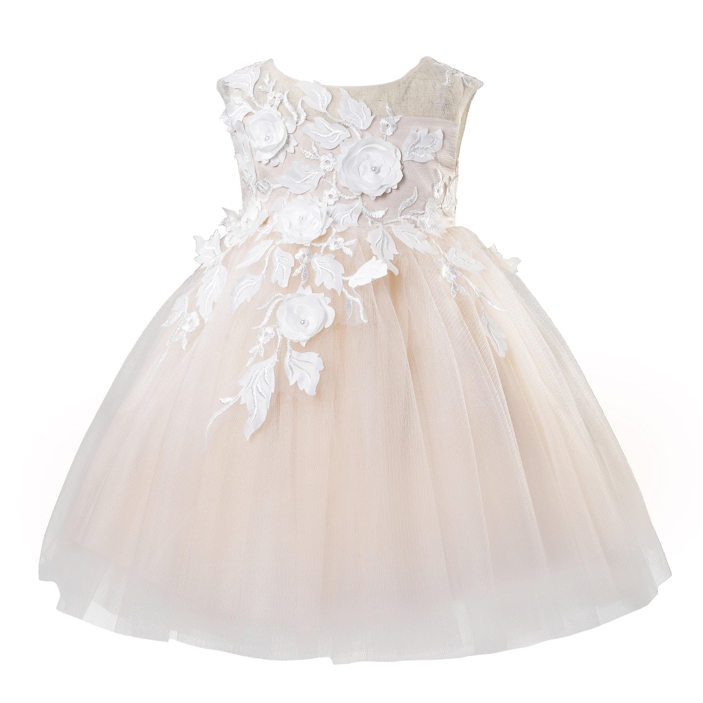 PEARL FLORAL BABY DRESS Y9011105