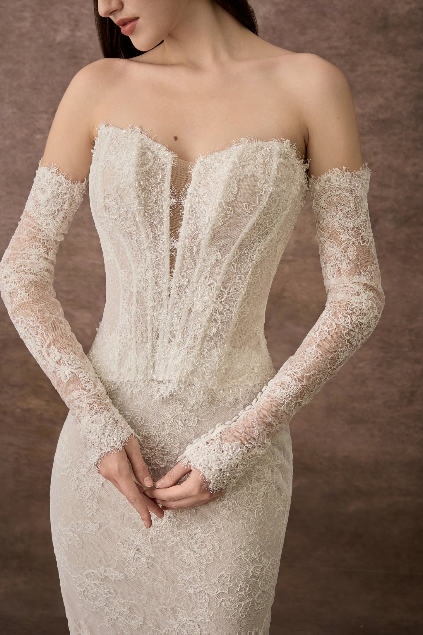 GLACIER WEDDING DRESS