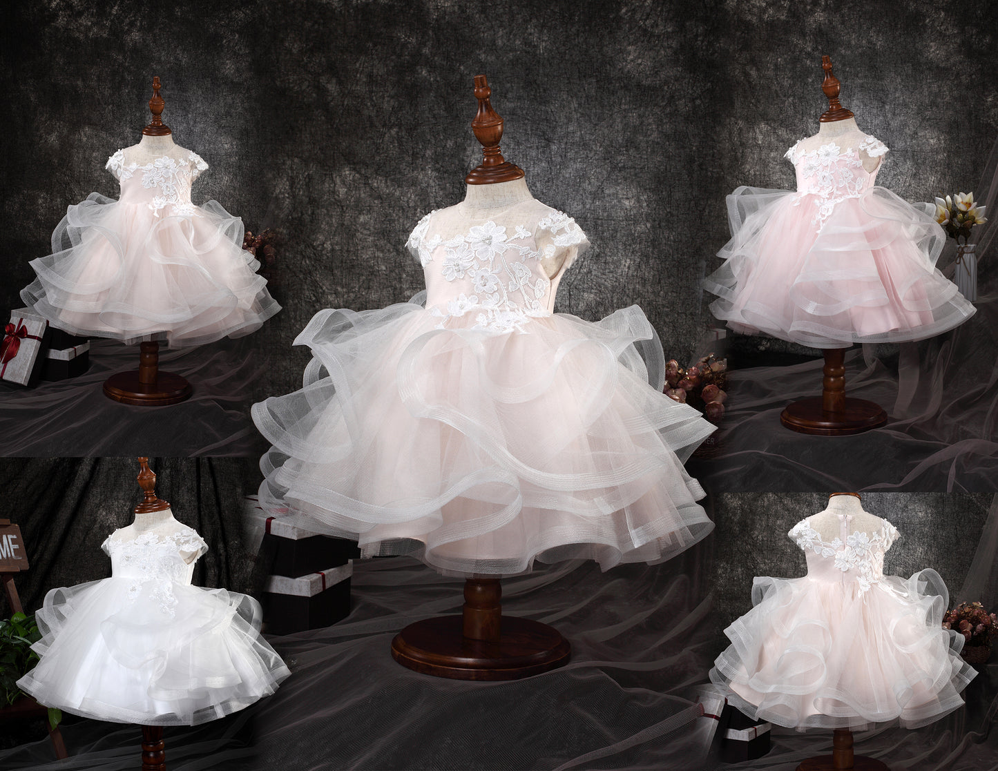 RUFFLE CAP SLEEVE BABY DRESS Y9011071