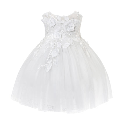 PEARL FLORAL BABY DRESS Y9011105