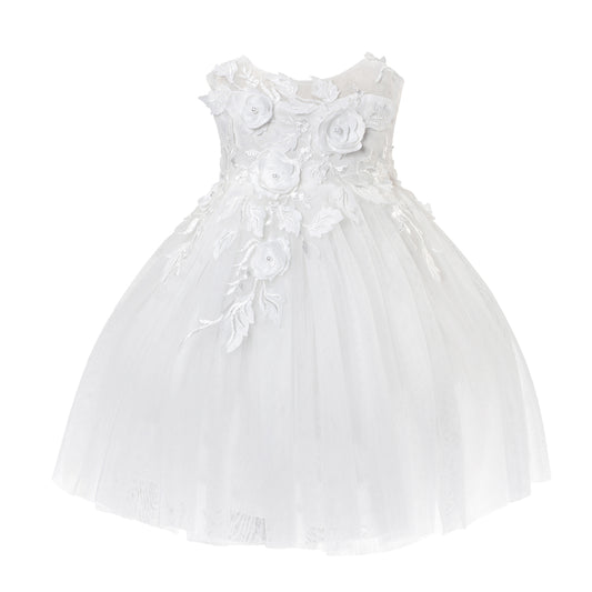 PEARL FLORAL BABY DRESS Y9011105