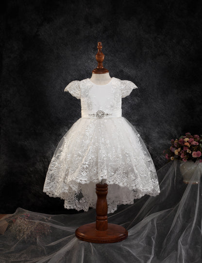 LUXURY RHINESTONE BABY DRESS 1059