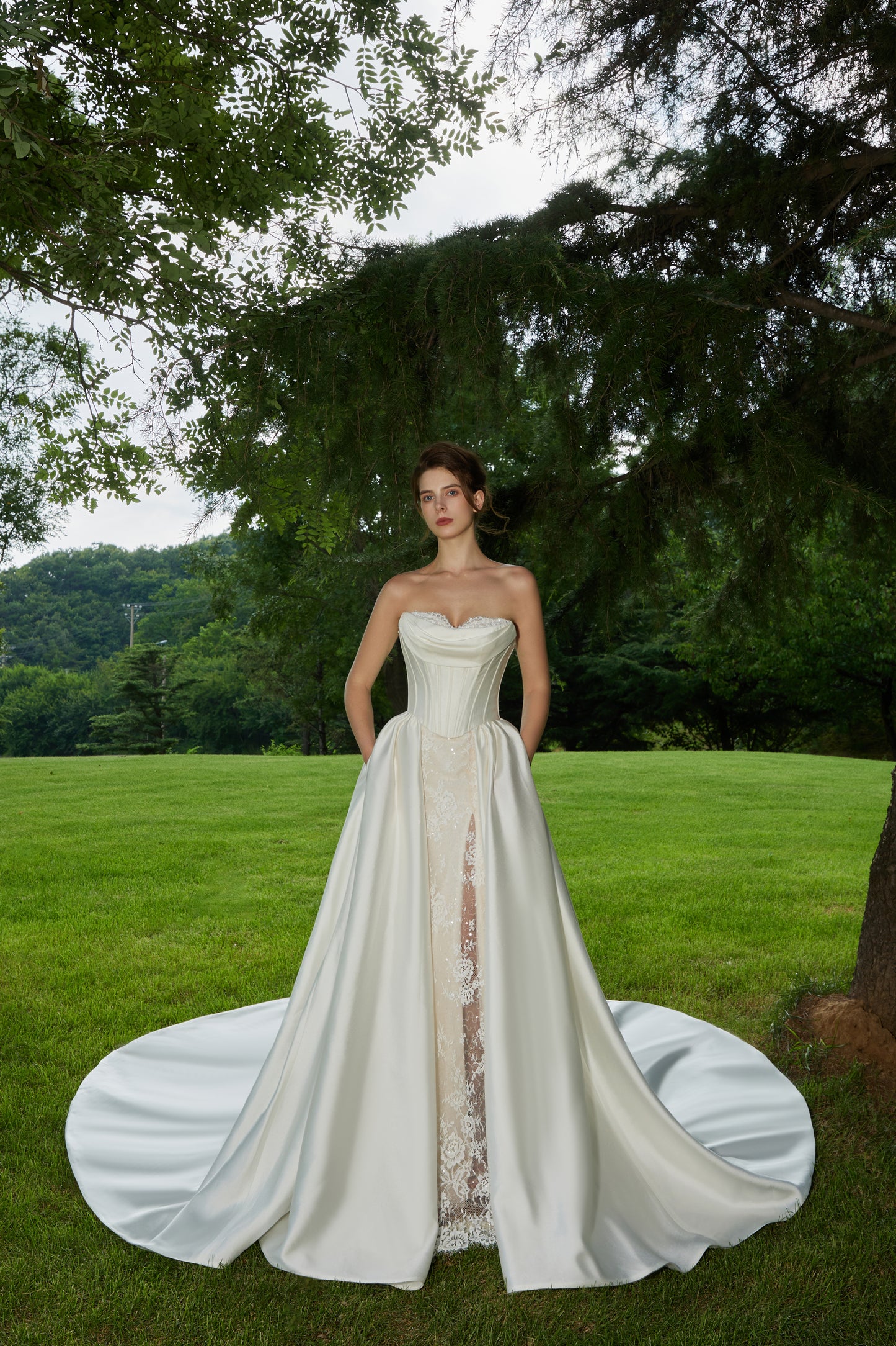 LILAH-M01 WEDDING DRESS