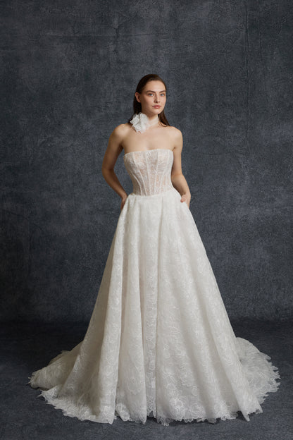 VIOLET WEDDING DRESS