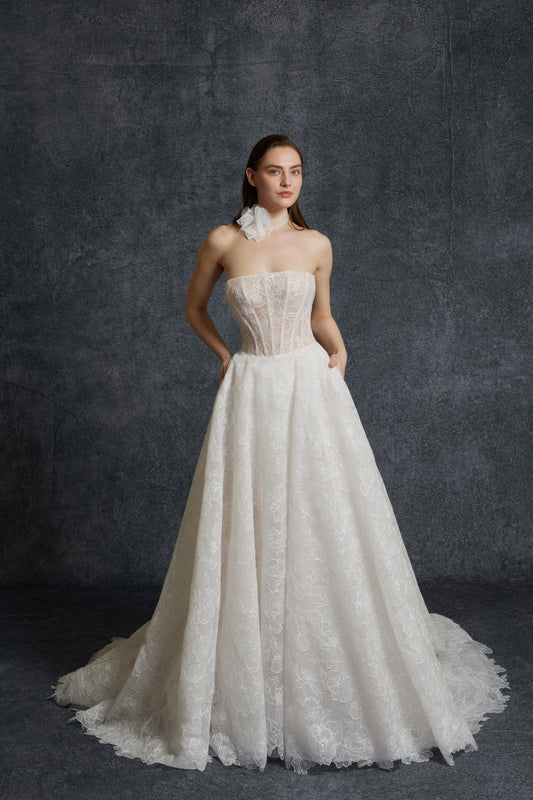 VIOLET WEDDING DRESS