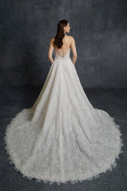 VIOLET WEDDING DRESS
