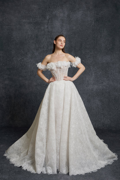 VIOLET WEDDING DRESS