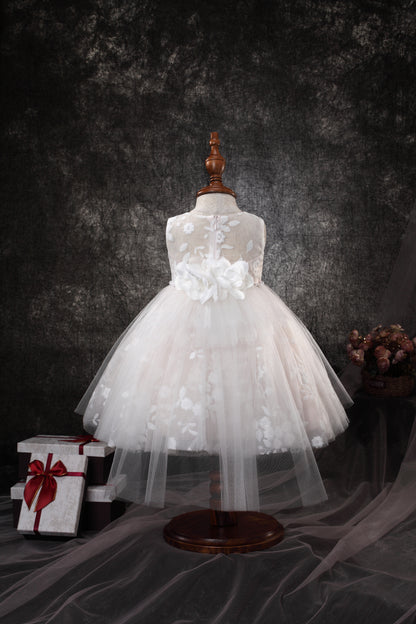 FLORAL TULLE BABY DRESS Y2107