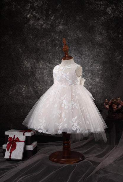 FLORAL TULLE BABY DRESS Y2107