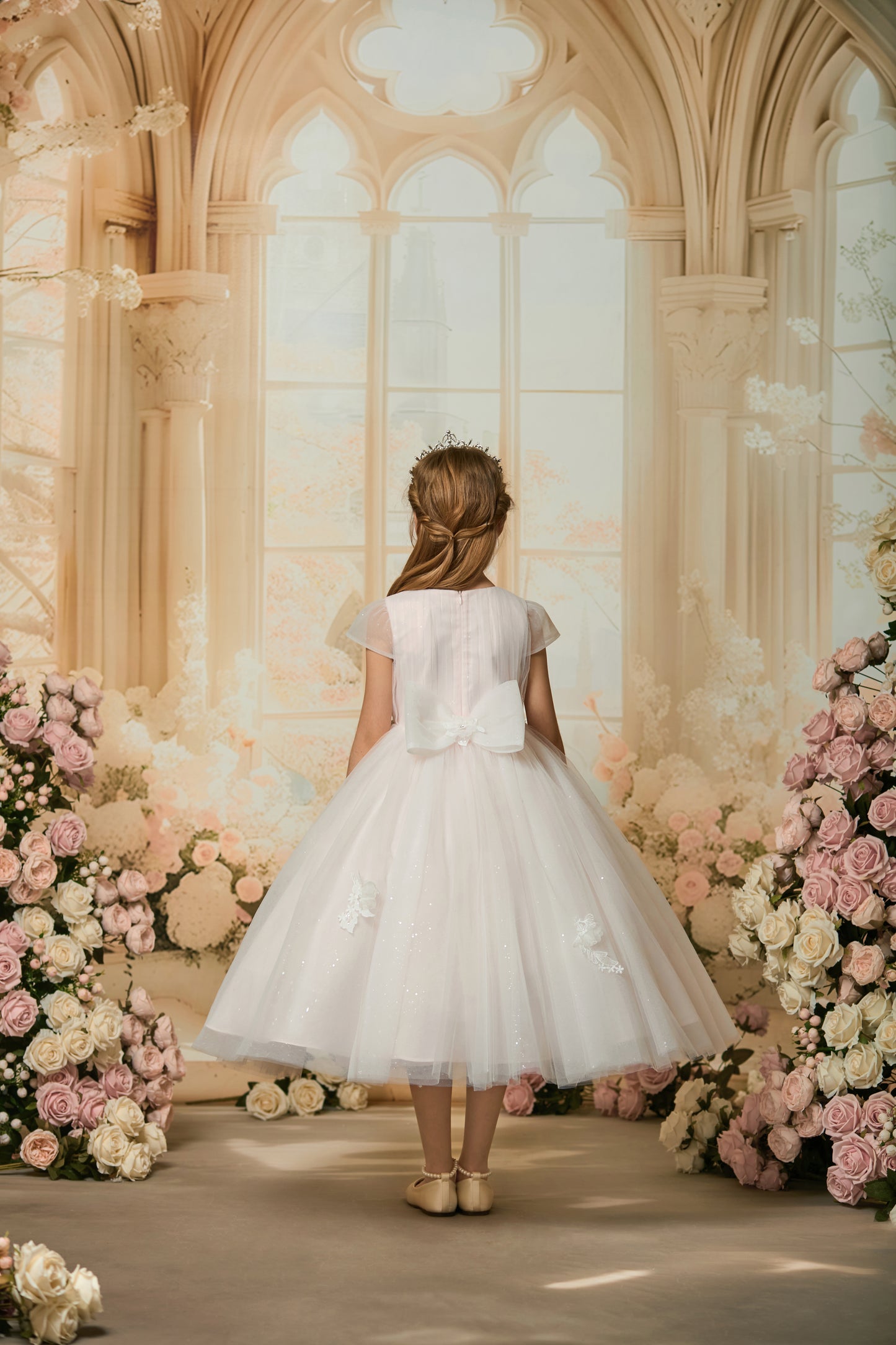 CLARA FLOWER GIRL DRESS D24473