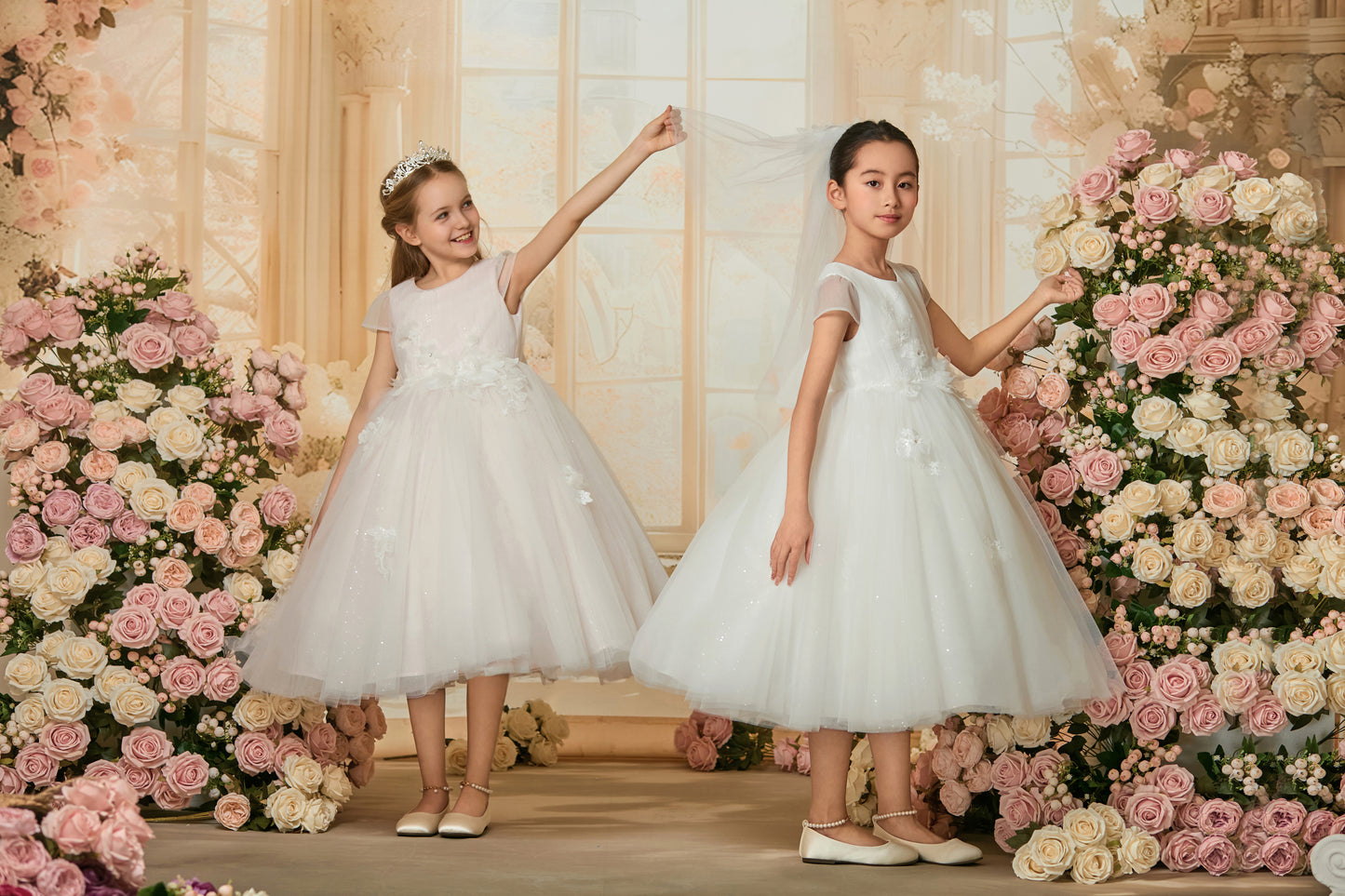 CLARA FLOWER GIRL DRESS D24473