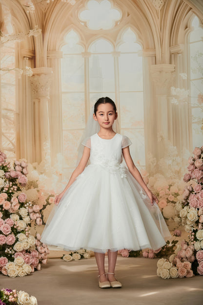 CLARA FLOWER GIRL DRESS D24473