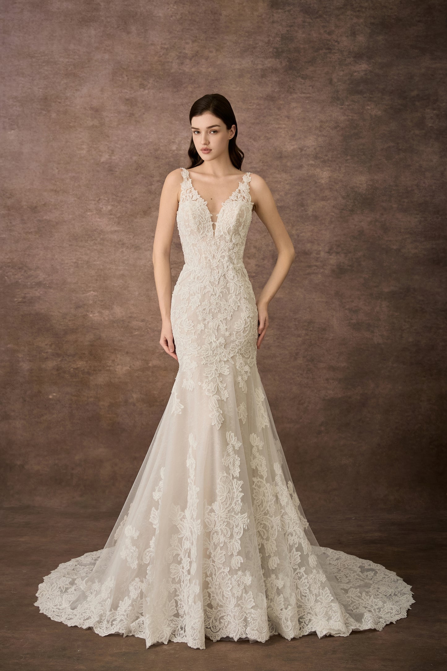 VELVET WEDDING DRESS