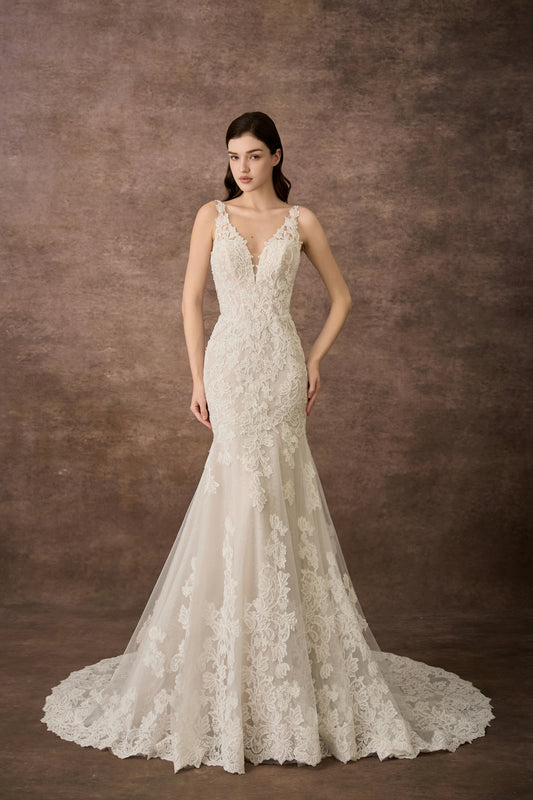 VELVET WEDDING DRESS