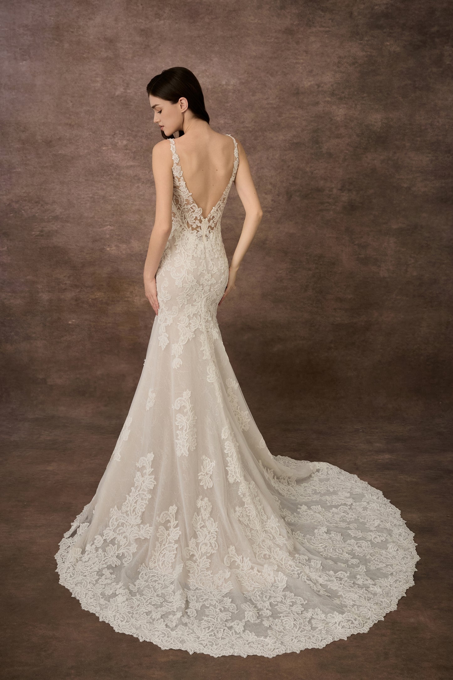 VELVET WEDDING DRESS