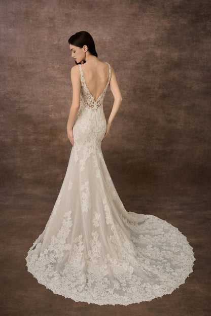 VELVET WEDDING DRESS