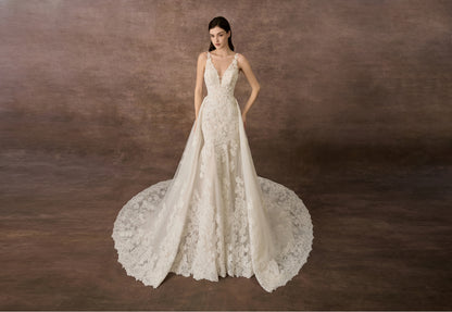 VELVET WEDDING DRESS