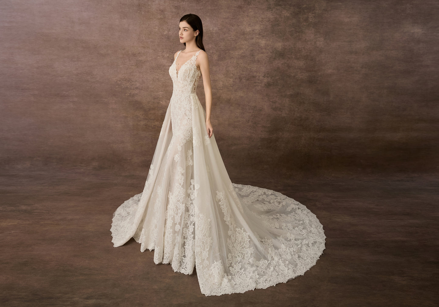 VELVET WEDDING DRESS