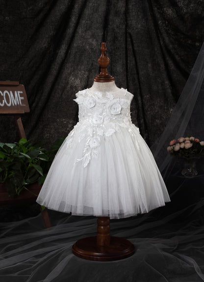 PEARL FLORAL BABY DRESS Y9011105