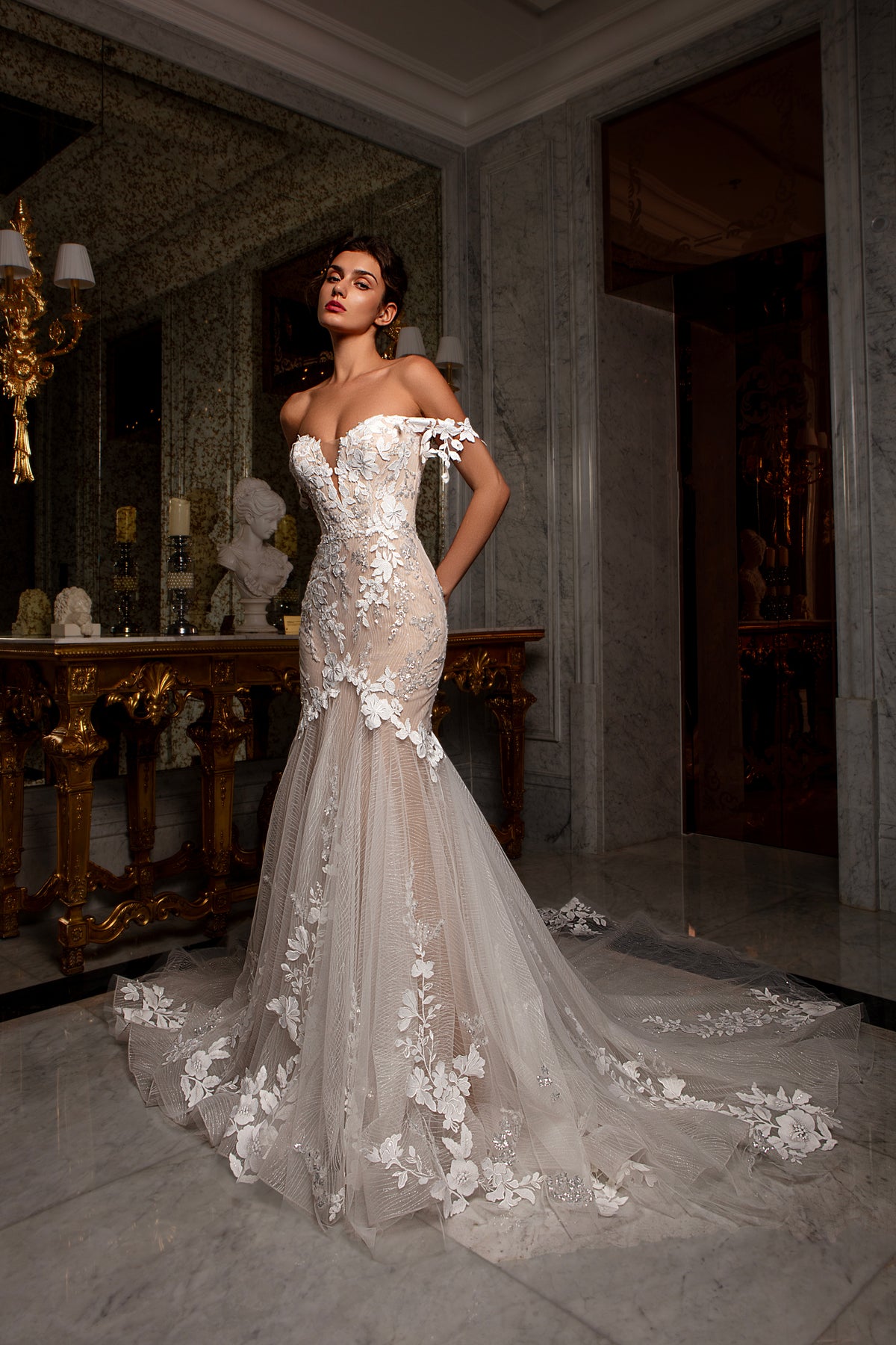 BRITTANY WEDDING DRESS – Princess Daliana BRITTANY WEDDING DRESS – Princess Daliana