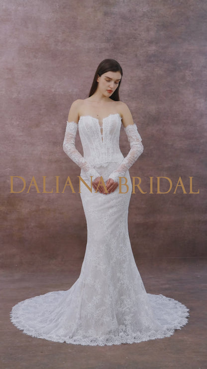 GLACIER WEDDING DRESS