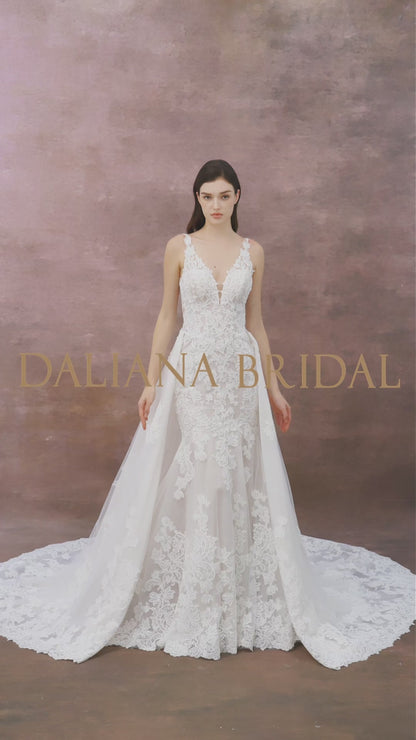 VELVET WEDDING DRESS